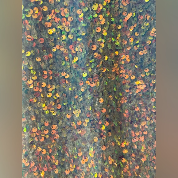 Semi-formal sequin one shoulder dress💙💗 - Picture 4 of 5